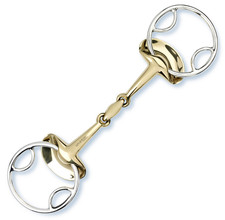 Stübben SteelTec 135 Golden Wings Trense 4 in 1 Doppelt Gebrochen 14 mm Sweet