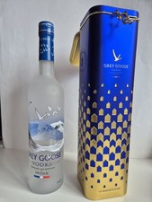 Grey Goose Vodka 40% 0,7L "Le Marché d'Hiver" Metall-Geschenkset Neu Ungeöffnet 
