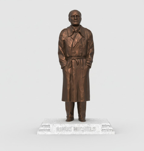 Rinus michels statue - statue,