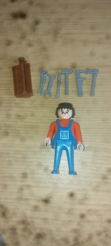 Playmobil figur mechaniker - playmobil,