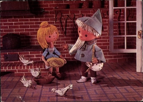 Sandmann sandmännchen bei - ak, sandmann,