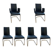 Team 7 6er Set Stuhl F1 Leder