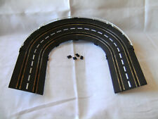 Steilkurve + 2 Geraden mit Stützen,Clipse (Dickie Rennbahn ADAC GT-Cup) Set A 