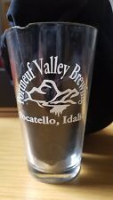 Pint Glas USA  PORTNEUF VALLEY BREWING IN 83201 POCATELLO IDAHO 