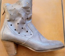Hochwertige Leder Stiefelette