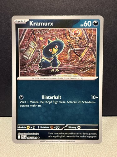 Pokemon tcg kramurx reverse - kramurx, (reverse