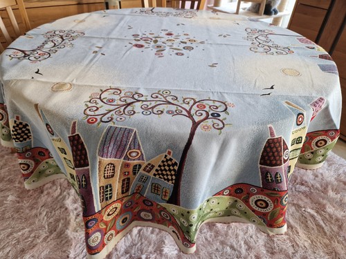 Landhaus gobelin tischdecke - -,