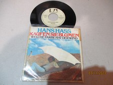 (40) Hans Hass Jr. - Kaufen Sie Blumen  - 7" Single Vinyl "RARE"