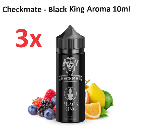 Checkmate black king 10ml - king,