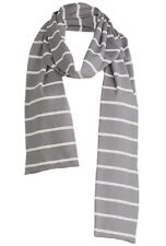 Nanso Schaltuch Schal Halstuch Baumwolle Modal Jersey Ringel 198 x16 cm