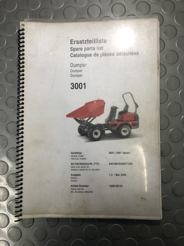 Neuson modell 3001 - modell, /
