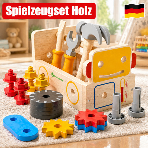 Holz spielzeugset - holz,