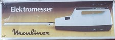 70er Jahre Moulinex Elektromesser 246 Vintage!  OVP el. Bratenmesser