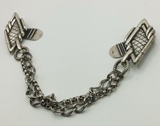 Rockstecker Hosenstecker Charivari Silber Jagd Tracht 835 Silber Vintage Antik