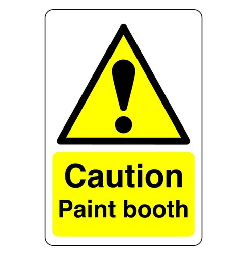 Achtung lackierkabinenschild - lackierkabinenschild,