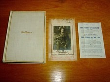 ELLEN TERRY-THE STORY OF MY LIFE-1ST LTD-+ SIGNED PLATE-1908-HB-VG-VERY RARE
