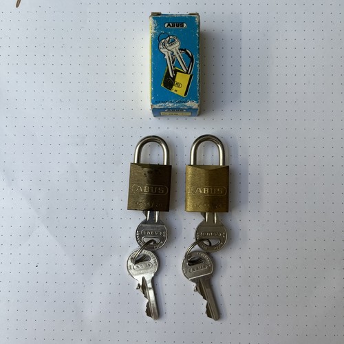 Abus vorhängeschloss 20 - 2x,