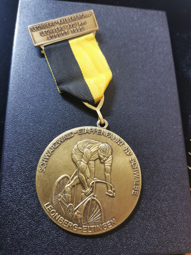 Alte radsport medaille - alte,