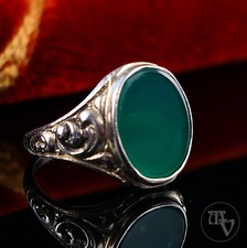 Antiker 835 Silber Siegelring