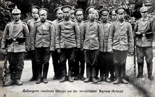 Gefangene russische ulanen - ak,
