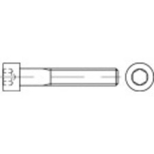 Toolcraft 1061833 Zylinderschrauben M4x6mm echskant DIN 912 A2 Edelstahl 2 SETS