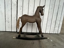 Schaukelpferd Antik Holz