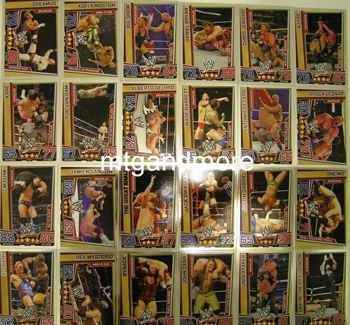 Slam attax superstars alle - attax,