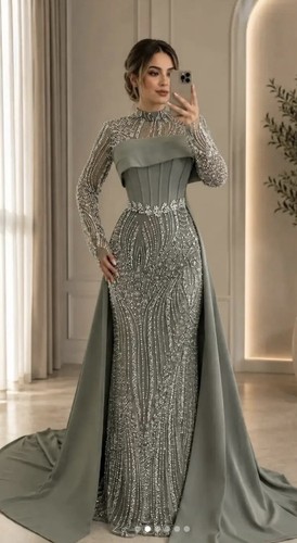 Mintgrünes abendkleid - mintgrünes,