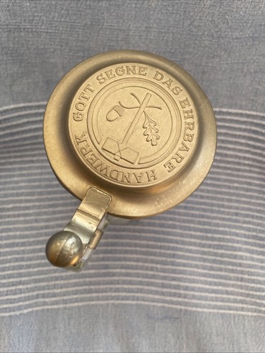 Bierkrug zinndeckel gott - zinndeckel:, „gott
