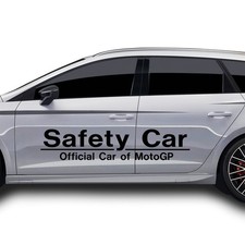 2x Safety Car Aufkleber Set