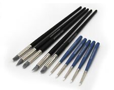 Silikon- & Präzisionspinsel - 5er-Set Detailarbeit, Modellbau & Kreativprojekte