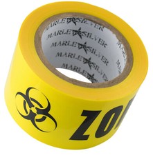 Marley & Silver Zombie Outbreak Absperrband 50m Halloween Dekoration Deko