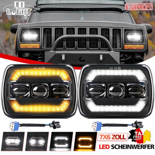 Led scheinwerfer mit - 2x,