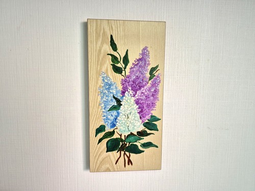 Handarbeit vintage holzbild - vintage,