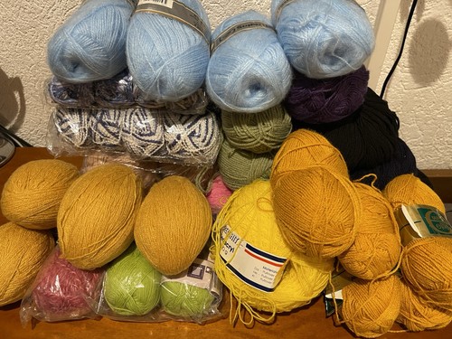 Strickwolle konvolut 2700 - konvolut,