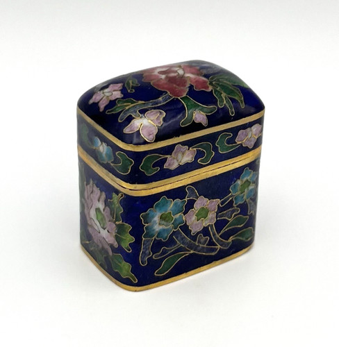 Vintage pillendose cloisonné - vintage,