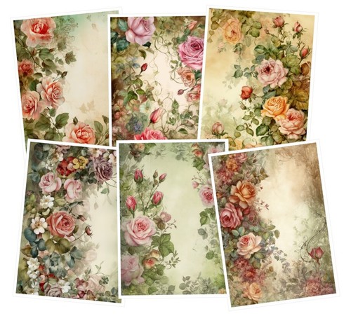 Decoupage-Bastelpapier-Softpap