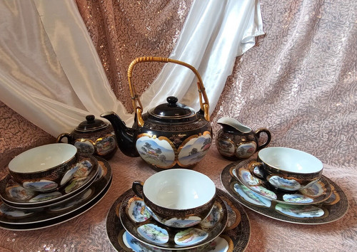 Eierschale geisha lithophan - eierschale, 21