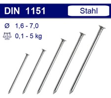 Drahtstifte Senkkopf - Nägel