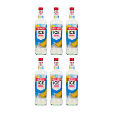 6 x Smirnoff Ice Wodka 4% 0,7L Flaschen Vodka lemon, Mixgetränk Drink Alkohol