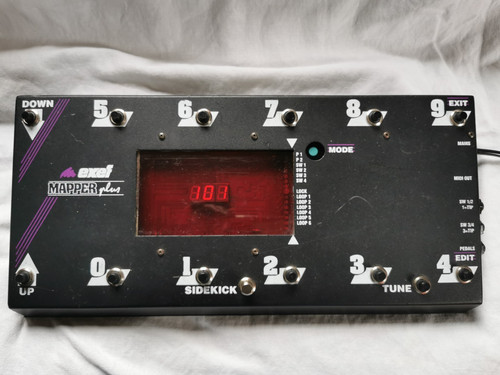 Exef mapper plus midi pedal - mapper,