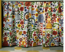 IKEA Stoffbahn Meterware Bunt