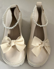 Damen Plattform Mary Janes