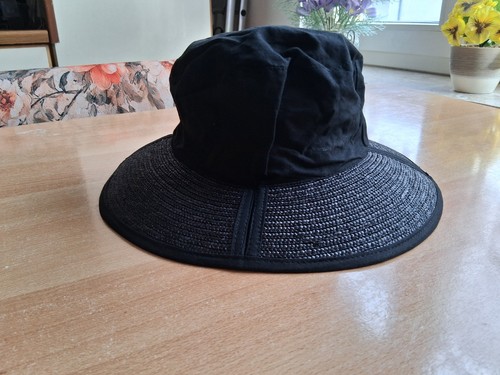 Damenhut sommerhut schwarz - damenhut,,