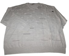 HERREN STRICKPULLOVER PULLOVER FEINSTRICK BEIGE LORENZO ENZO Gr. 72 NEU