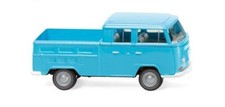 Wiking VW T2 Pritsche Doppelkabine eisblau 031404