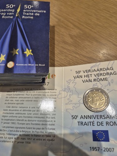 Euro belgien 2007 50 jahre - 2007,,