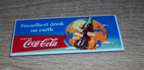 Vintage coca cola magnet - vintage,