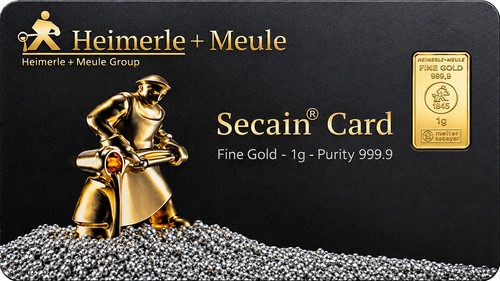 Goldbarren gramm heimerle - 1,