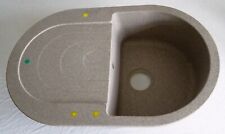 Rieber Spüle Ronda 100 Riegranit Sierra Kücheneinbauspüle Küche 72017501 Muster